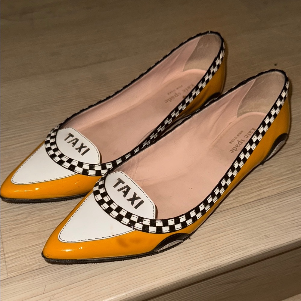 Kate Spade Gogo Taxi Flats with Pointed Toe